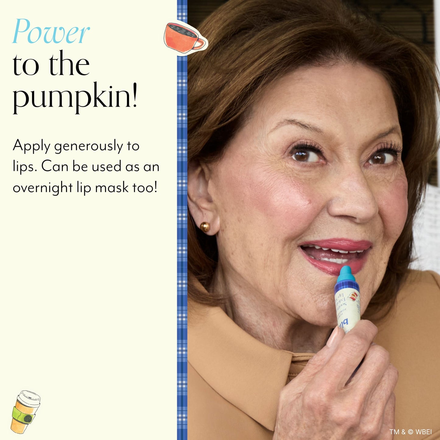 Gilmore Girls x Bliss Pumpkin Powerhouse Soothing & Exfoliating Lip Mask