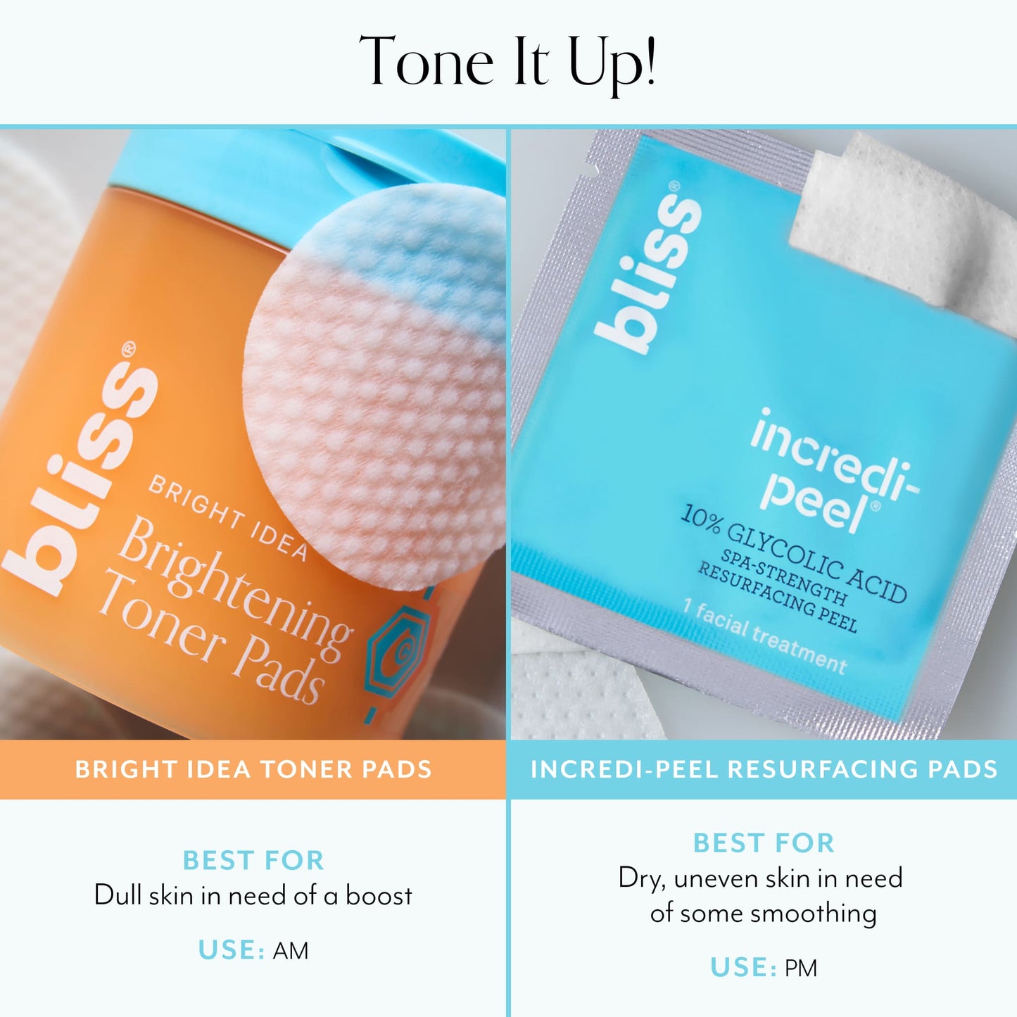 Bright Idea Brightening Toner Pads with Vitamin C