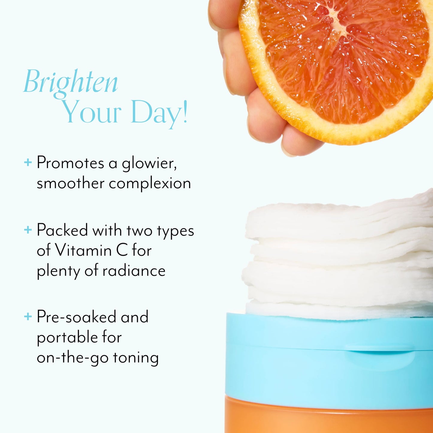 Bright Idea Brightening Toner Pads with Vitamin C