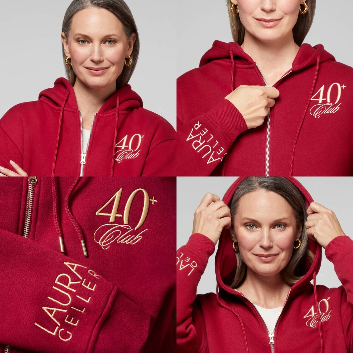 The 40+ Club Zip-Up Sweatshirt